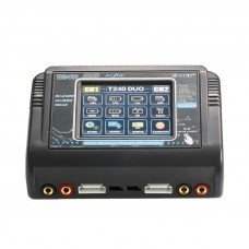 HTRC T240 DUO AC 150W DC 240W 10A Touch Screen Dual Channel Battery Balance Charger Discharger