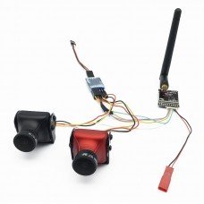 2.5mm 700TVL CCD Dual FPV Camera + EWRF 5.8G 48CH 25/200/600mW Switchable FPV Transmitter Combo for FPV Racing RC Drone