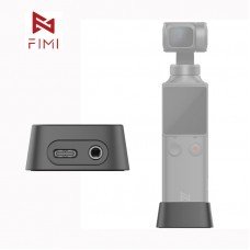 FIMI Palm Gimbal Camera Charging Base Adapter with 3.5mm Audio Microphone Connector Accessories