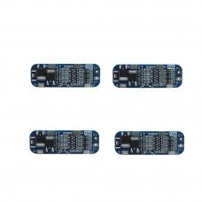 4pcs 3 String 11.1V 12V 12.6V Lithium Battery Protection Board with Overcharge and Short Circuit Function 10A Current Limit