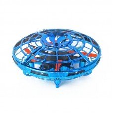 WX777 UFO Induction Mini Drone with Display Colorful Pattern and Text Altitude Hold RC Drone Toy for Children