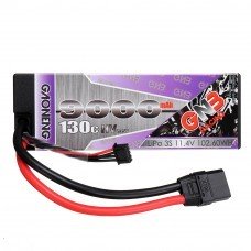 GAONENG 11.4V 9000mAh 130C 3S HV Lipo Battery XT90 Plug for RC Car