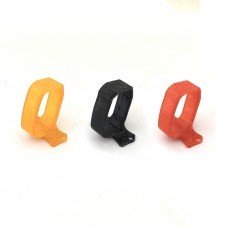 URUAV 25 Degree Insta360 Camera Mount for Emax Tinyhawk II Freestyle FPV Racing RC Drone Black/Orange/Red