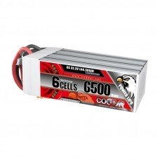 CODDAR 22.2V 6500mAh 60C 6S High Discharge Lipo Battery XT60 Plug for RC Helicopter