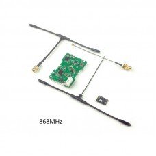 Happymodel ExpressLRS ES868TX 868MHz Ultra Long Range Transmitter Module and ES868RX 0.7g Receiver for Radiomaster TX16S Jumper T12 T16 T18 Transmitter