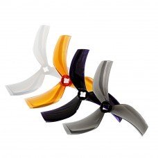 2Pairs Gemfan D90-3 (3.5'') 3-Blade Cinewhoop Props Compatible 5mm/2mm Mounting Hole for FPV Racing RC Drone