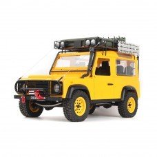 D1RC Yellow 1/10 2.4G Remote Control Car Crawler For Land Rover Camel Metal Chassis Two Speed Change Vehicle Models