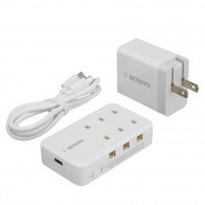 BETAFPV 6 Ports 1S Battery Charger Adapter for PH2.0 BT2.0 Plug Battery With Power Adapter
