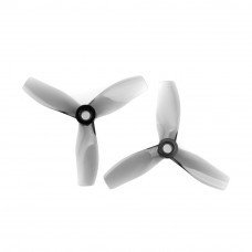 2 Pairs HQProp D76MMX3 76mm 3-blade Grey CW CCW Poly Carbonate Propeller for Cinewhoop FPV Racing Drone