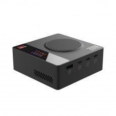 ISDT POWER 200 200W Ultra High Power Desktop Fast Charger APP Connection 5 Independent Channel Charger With PD3.1 Quick Charging Protocol