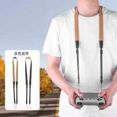 BRDRC RC Smart Remote Control Lanyard Neck Strap Adjustable brown Hanging Buckle Rope for DJI Mini 3 PRO Screen Controller