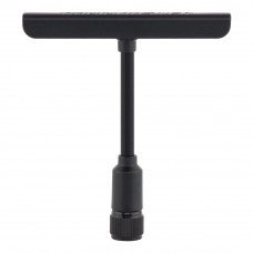 Radiomaster 2.4GHz T Antenna RP-SMA T-Style Omnidirectional Vertical/Horizontal Polarization for FPV RC Racer Drone