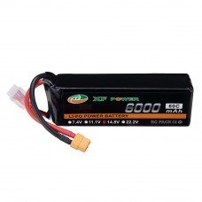 XF POWER 14.8V 6000mAh 60C 4S LiPo Battery XT60 Plug for RC Drone