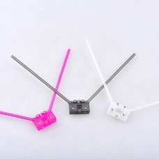 3D Printed Receiver Antenna Fixing Base Mounting Braket Seat with Tube for 2.4G ELRS RC Receiver QAV FPV Racer Drone