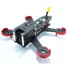 RC180 V2 186mm Carbon Mini FPV Multicopter Frame Kit With PCB Board Propellers