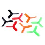 DYS 3-blade 4040 4x4 Inch Bullnose Propeller CW CCW 1 Pair for 120 200 210 250 Frame