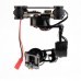 FPV 3 Axis CNC Metal Brushless Gimbal With Controller For DJI Phantom GoPro 3 4 Only 180g