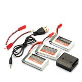 JJRC H11D H11C RC Drone Spare Parts 1 To 3 3.7V 1100MAH Upgrade Battery KH11D-001