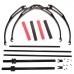 ATG Glass Fiber DIY Landing Skid Gear Kit For FPV-Black TH104