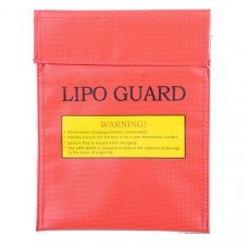 Model Lipo-Battery Increase Explosion-Proof Bag 18X23cm Red