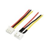 Balance Charging Terminal 2s 1p male and 1p female 24AWG Silicone Charging Cable