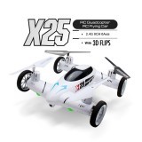 SY X25 2.4G 8CH 6-Axis Speed Switch With 3D Flips RC Drone Land / Sky 2 in 1 RTF