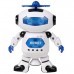 Electric Space Intelligent Robot Multicolor Shine Cool Dancing Robot Toy