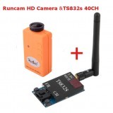Runcam HD Camera Boscam TS832 5.8G 40CH 600mW Tranmsitter FPV Combo