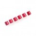 10PCS M3*5 M3*20 M3*35 Inner Thread Round Aluminum Pillar Spacer Red For Multicopter QAV250 PC Board