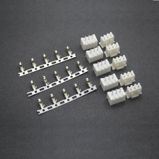 5xPairs 2S 3S 4S 3~4Pin JST XH Male and Female Balancer Charger Connectors