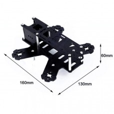 Lisam LS-150 150MM Carbon Fiber Frame Kit for Racer Drone