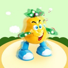 Electric Dancing Lighting Apple Pear Fun Toy Gift