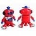 Electric Space Intelligent Robot Multicolor Shine Cool Dancing Robot Toy