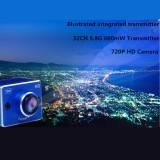 5.8G 32CH 600mW Image Transmitter With 720P Camera For FPV Multicopter