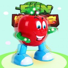 Electric Dancing Lighting Apple Pear Fun Toy Gift