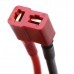 XT60 Male Plug To T Female Plug B6 Charging Convertor Cable