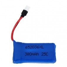 Upgraded 25C 3.7V 380MAH Battery For Hubsan X4 H107 Ladybird RC Drone