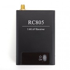 Boscam FPV 5.8G 8CH AV Wireless Receiver RC805