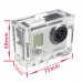 Camera Case For GoPro Hero 3 Compatible with Thread Connection Mount