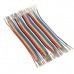 40 x 10cm Female To Female Breadboard Dupont Line Jumper Cable Wire