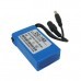 DC-168 1800mAh Capacity Rechargeable Lithium Battery for CCTV Camera