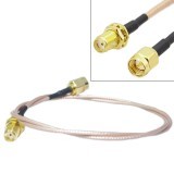 SMA Male to Female 1.5m Extender Jumper Cable Pigtail RG316