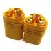Amass MT60 Yellow Plug Male And Female A Pair