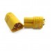 Amass MT60 Yellow Plug Male And Female A Pair