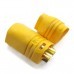Amass MT60 Yellow Plug Male And Female A Pair