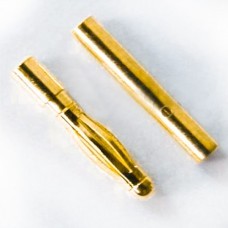 2mm Gold Bullet Banana Connector Plug For ESC Battery Motor 1 Pair