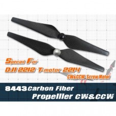DJI Phantom 1 8443 Self-locking CF Propeller For 22xx CW/CCW Motor(SB)