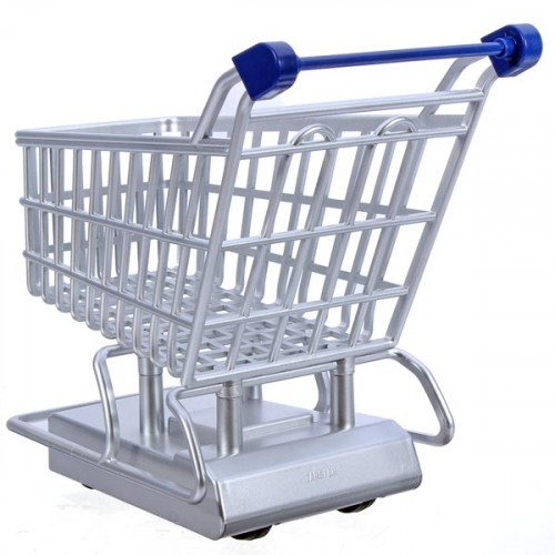 Mini Remote Control Shopping Trolley Shopping Cart RC Toy - FREE
