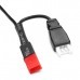 1 To 2 USB Charging Cable JST Plug for RC Drone