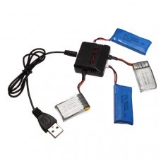 4 In 1 X4 Battery Charger For Eachine H8 Hubsan X4 WLtoys UDI JXD Syma Drone